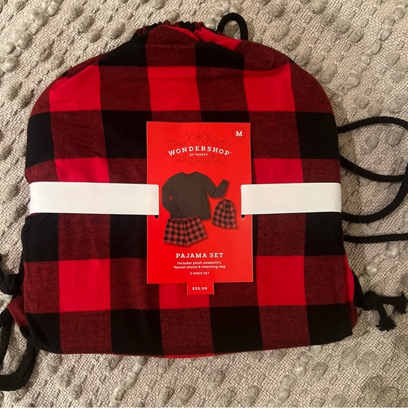 Women’s 3pc Pajama Set- Buffalo Plaid - Picture 5 of 7